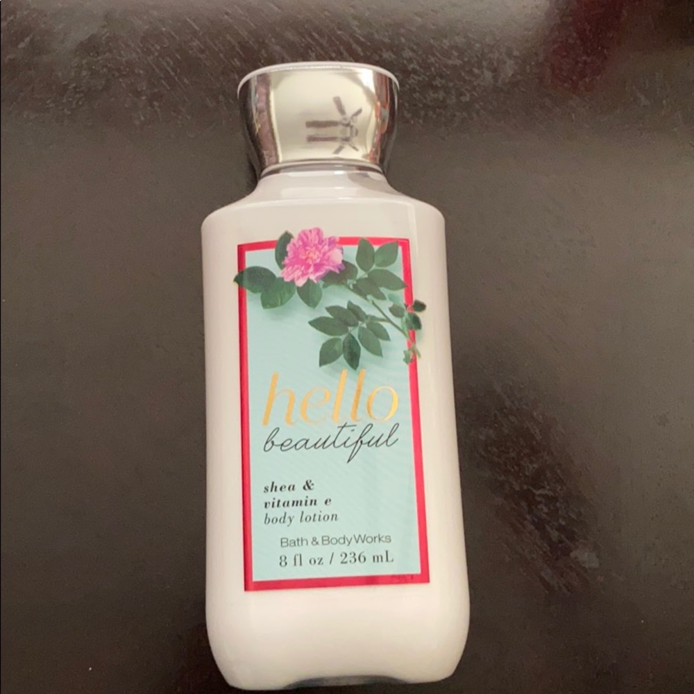 hello beautiful lotion